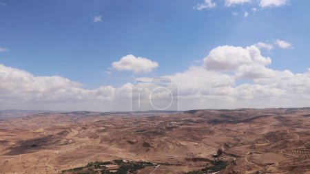 Foto de Vista de la Tierra Prometida, Monte Nebo, Jordania. - Imagen libre de derechos