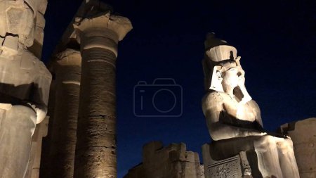 Photo for The courtyard of Ramses II at Luxor Temple, Egypt. - Royalty Free Image