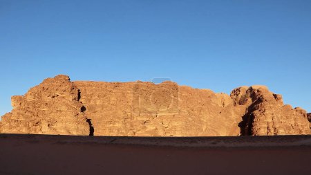 Foto de Zona protegida Wadi Rum en Jordania. - Imagen libre de derechos