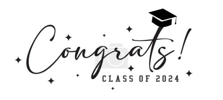 Class of 2024 Background, Greeting Card