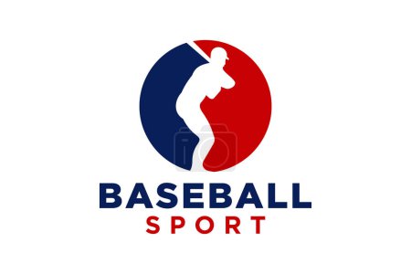 Illustration pour Lettre O logo de baseball icône vectoriel modèle - image libre de droit