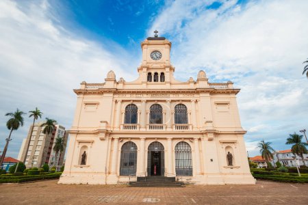 Foto de Batatais, Sao Paulo, Brasil - Circa junio 2022: Ciudad de Batatais, Igreja Matriz. - Imagen libre de derechos