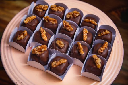 Photo for Sweets for events and children's parties. nut-based candy, CAMAFEU. - Royalty Free Image