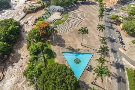 Photo for Salto, So Paulo,Brazil - Circa February 2023: Aerial view of Salto - Royalty Free Image