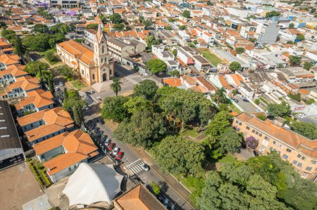 Téléchargez les photos : Salto, So Paulo, Brésil - Vers février 2023 : Vue aérienne de Salto - en image libre de droit