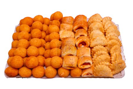 Photo for Delicious party snacks. Fried snacks - Royalty Free Image