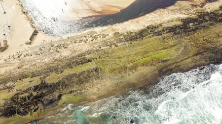 Foto de Natal, Rio Grande do Norte, Brasil - 12 de marzo de 2021: Imagen aérea de la ciudad de Barra do Cunha Canguaretama - Imagen libre de derechos