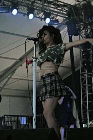Photo for The Bonnaroo Music and Arts Festival - Charli XCX in concert - Royalty Free Image
