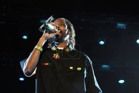Photo for Coachella - Dr Dre and Snoop Dogg in concert - Royalty Free Image