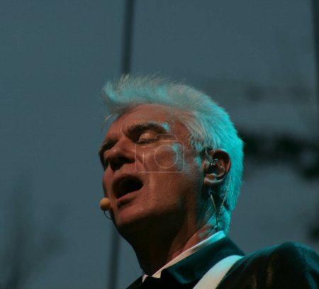 Téléchargez les photos : Le Bonnaroo Music and Arts Festival - David Byrne et St Vincent en concert - en image libre de droit
