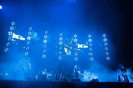 Téléchargez les photos : Austin City Limits - Radiohead - Thom Yorke en concert - en image libre de droit