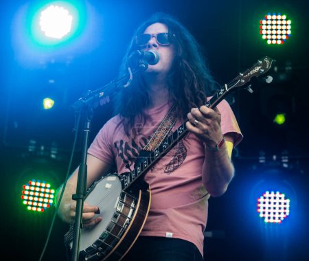 Photo for The Bonnaroo Music and Arts Festival - Kurt Vile in concert - Royalty Free Image