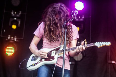 Photo for The Bonnaroo Music and Arts Festival - Kurt Vile in concert - Royalty Free Image