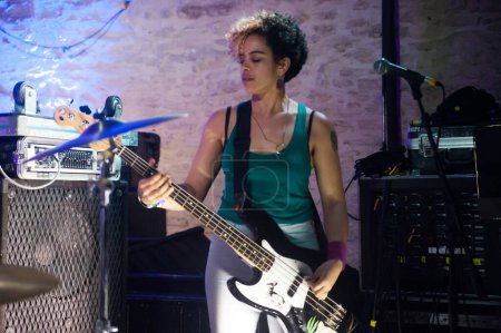 Photo for SXSW The Thermals in concert - Royalty Free Image
