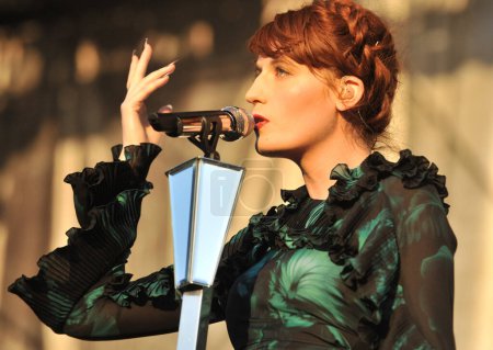 Photo for Austin City Limits - Florence and the Machine - FLorence Welch in concert - Royalty Free Image
