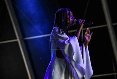Photo for Governors Ball - Kelela in concert - Royalty Free Image