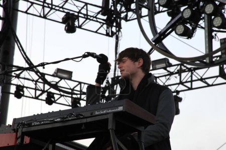 Photo for Treasure Island Music Festival - James Blake in concert - Royalty Free Image