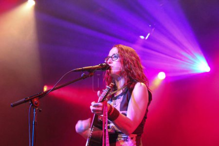 Photo for Ingrid Michaelson in concert at Best Buy Theater in New York - Royalty Free Image