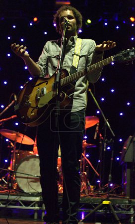 Photo for Blind Pilot in concert at Webster Hall in New York - Royalty Free Image