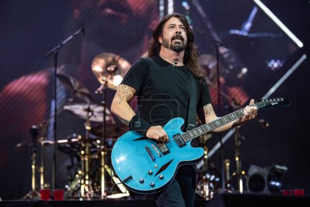 Téléchargez les photos : Foo Fighters en concert à New York - en image libre de droit