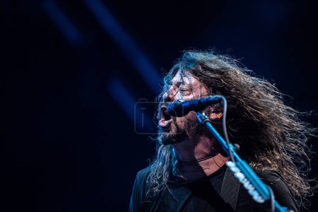 Téléchargez les photos : Foo Fighters en concert à New York - en image libre de droit