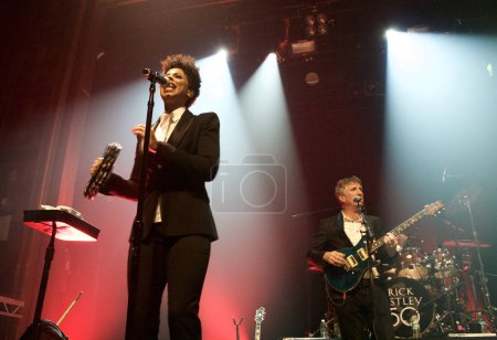 Photo for Rick Astley in concert at Webster Hall in New York - Royalty Free Image