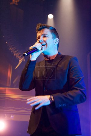 Photo for Rick Astley in concert at Webster Hall in New York - Royalty Free Image