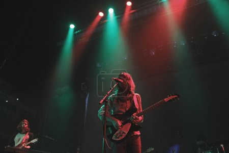 Photo for Tame Impala - Kevin Parker in concert at Terminal 5 in New York - Royalty Free Image