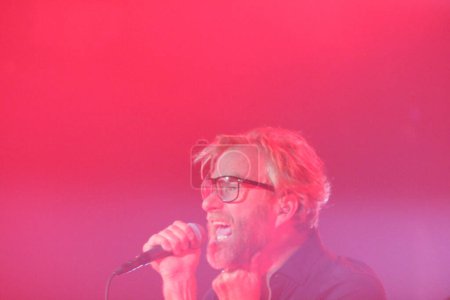 Photo for The National in concert from Webster Hall in New York - Royalty Free Image