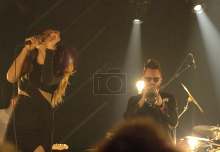 Photo for San Fermin in concert at Webster Hall in New York - Royalty Free Image