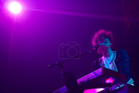 Photo for Youth Lagoon in concert at Webster Hall in New York - Royalty Free Image