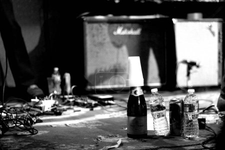 Foto de La guerra contra las drogas en concierto en el Bowery Ballroom de Nueva York - Imagen libre de derechos