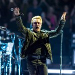 U2 in concert at Madison Square Garden in New York