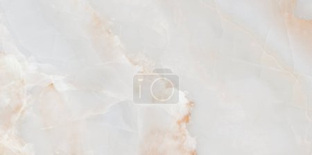 Photo for White marble background with natural pattern for flooring , interior design with high resolution . - Royalty Free Image