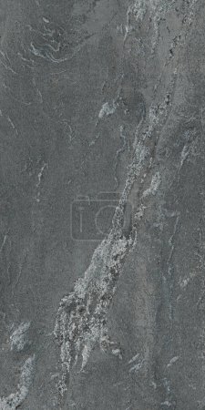 Foto de Natural black marble texture background with high resolution, dark gray glossy marbel stone texture for digital wall tiles design and floor tiles, dark grey granite ceramic tile for interior-exterior. - Imagen libre de derechos