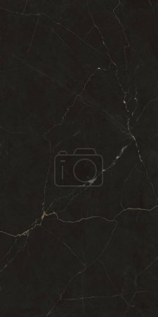 Foto de Fondo de textura de mármol negro italiano. patrón de piedra abstracta. foto de alta resolución. - Imagen libre de derechos