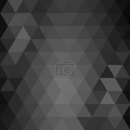 Black vector background. Geometric design element. Modern template for advertising, presentations, brochures, covers. Poster 657135388
