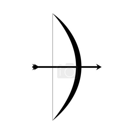 Illustration for Arrow icon vector illustration logo design - Royalty Free Image