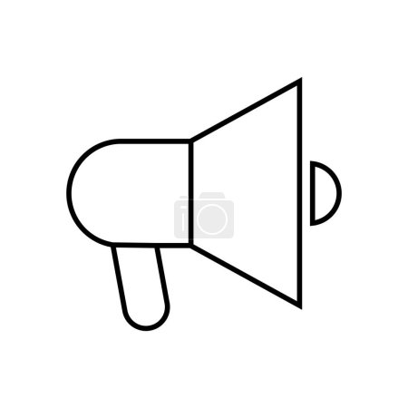 Illustration for Speaker icon vector template illustration logo design - Royalty Free Image