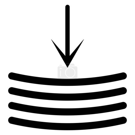 Illustration for Pressure icon vector template illustration logo design - Royalty Free Image