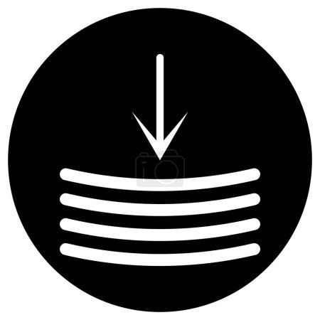 Illustration for Pressure icon vector template illustration logo design - Royalty Free Image