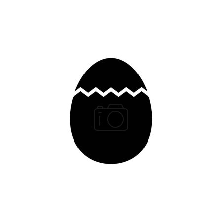 Téléchargez les photos : Icône oeuf vecteur modèle illustration logo design - en image libre de droit
