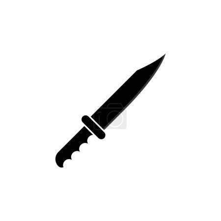 Illustration for Knife icon vector template illustration logo design - Royalty Free Image