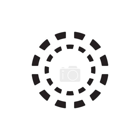 Illustration for Loading icon vector template illustration logo design - Royalty Free Image