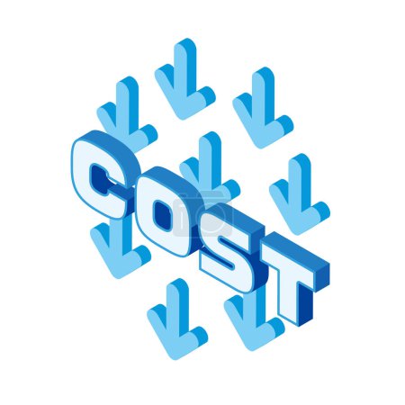 Illustration of an image of reducing costs