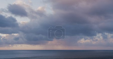 Photo for Los Gigantes during Sunset - Tenerife, Canary Islands, Spain. Volcanic beach in the Canary Islands. - Royalty Free Image