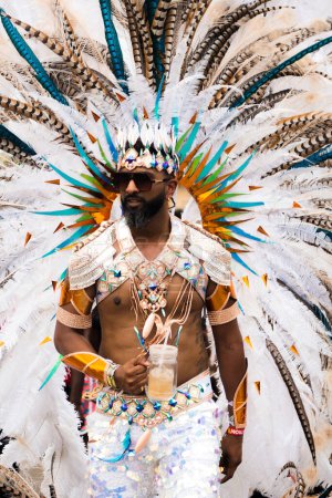 Téléchargez les photos : Portraits et moments du Carnaval de Port of Spain, Trinité-et-Tobago, 25 février 2020 - en image libre de droit