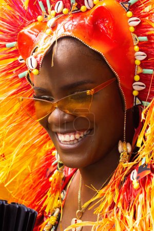 Foto de Retratos y momentos de Carnaval en Puerto España, Trinidad y Tobago, 25 de febrero de 2020 - Imagen libre de derechos