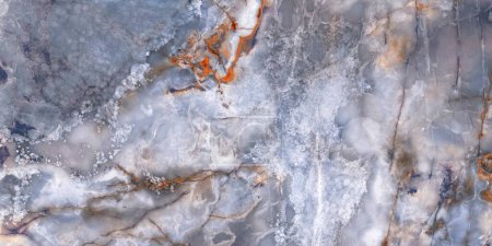 Photo for Marble or granite natural pattern of polished slice mineral high resolution, Background for design and decoration. Many uses - Royalty Free Image