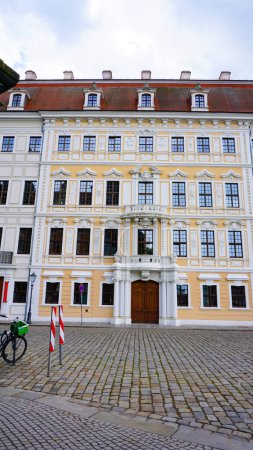Photo for Drezden, Germany - fragment of architecture and historical building at old center - Royalty Free Image